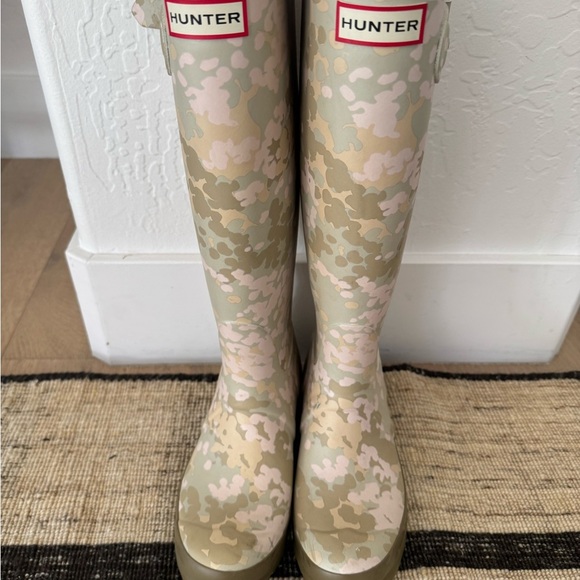 hunter original all flecktarn camo boot womens Size 6 - Picture 3 of 5